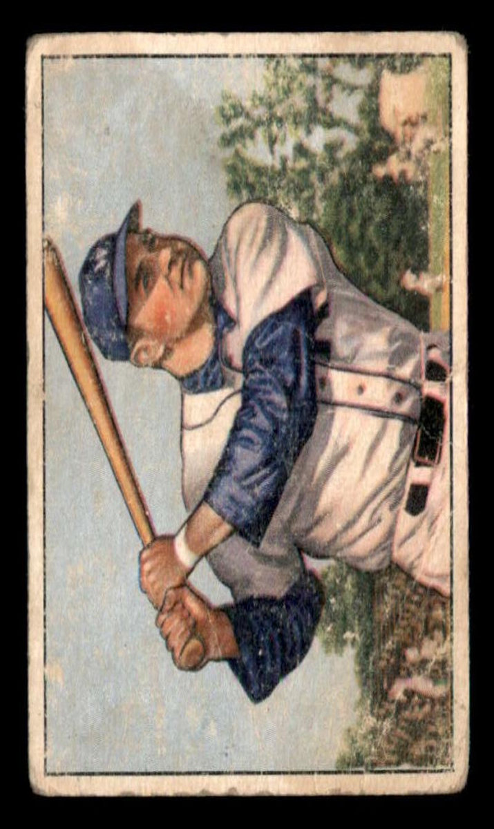 1950 Bowman Baseball Eddie Robinson #18 PSA 5.5