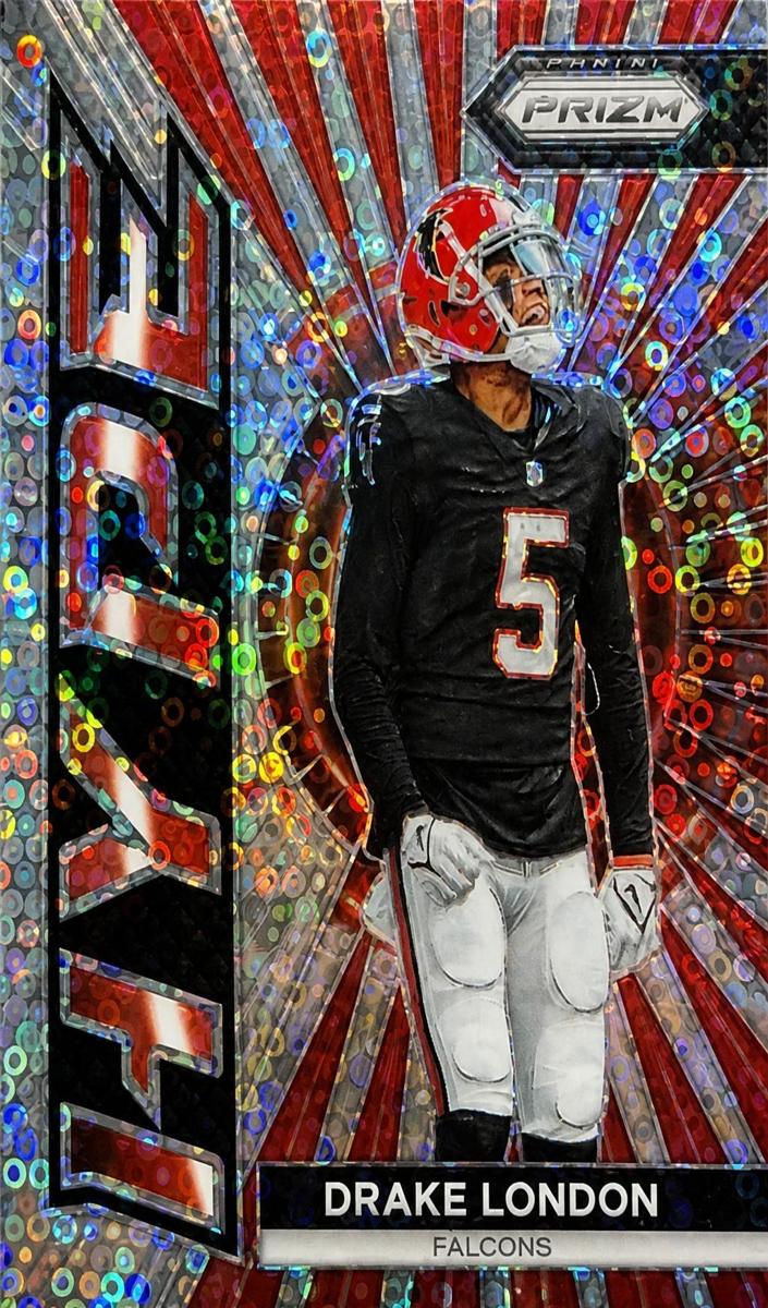 2023 Panini Prizm Football No Huddle Drake London #H-10 PSA 7.5