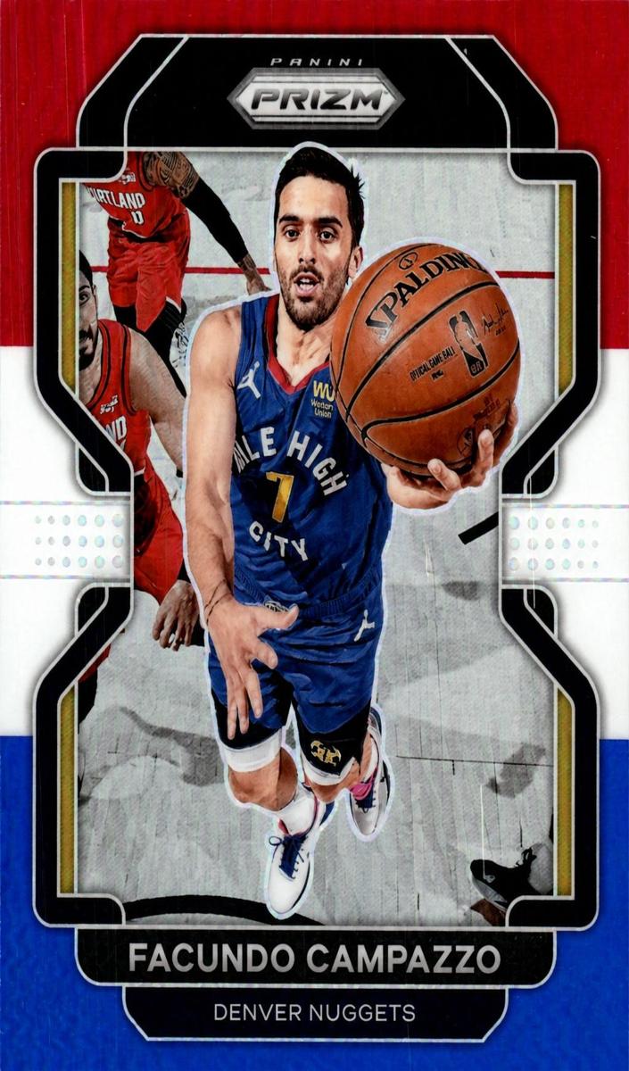 2021 Panini Prizm Basketball Facundo Campazzo #54 CGC 10
