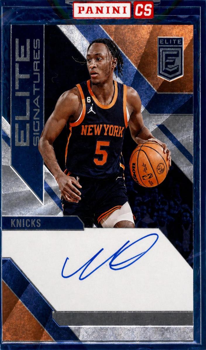 2023 Donruss Elite Basketball Immanuel Quickley #ES-IQN