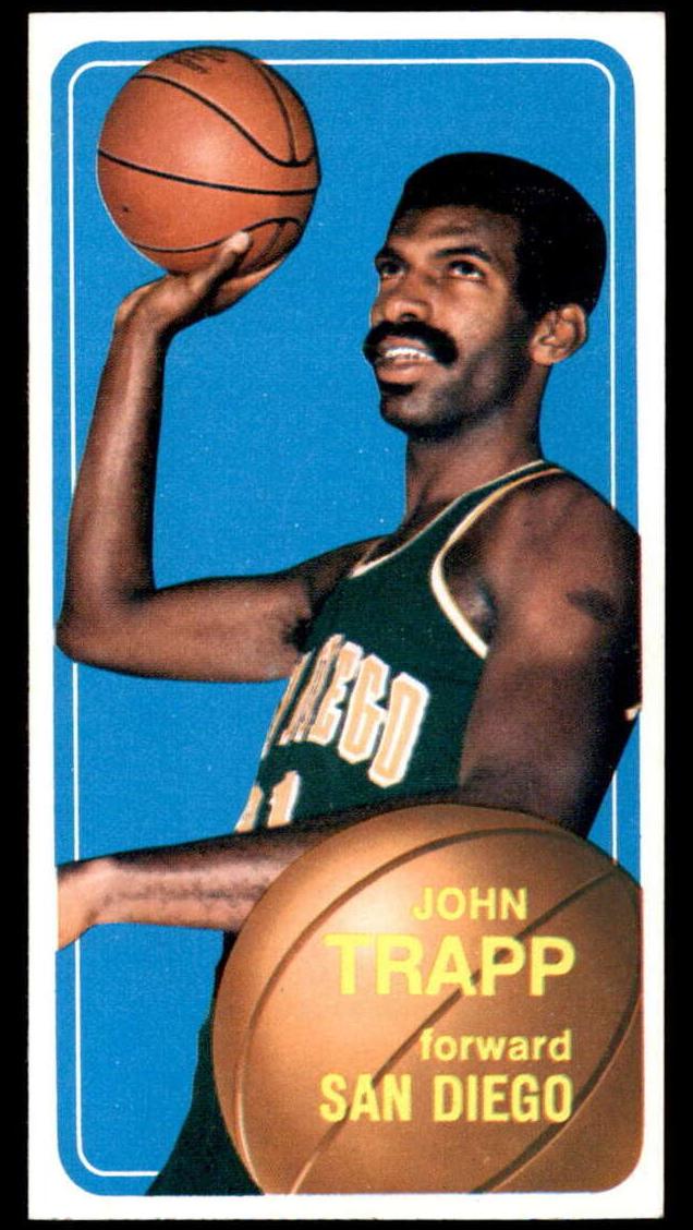 1970 Topps Basketball John Trapp #12 PSA 8