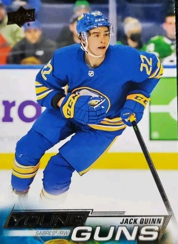2022 Upper Deck Hockey Jack Quinn #204