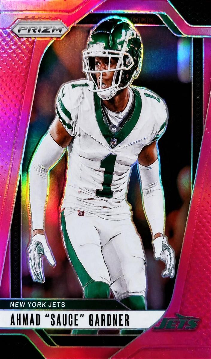 2024 Panini Prizm Football Pink Ahmad "Sauce" Gardner #226
