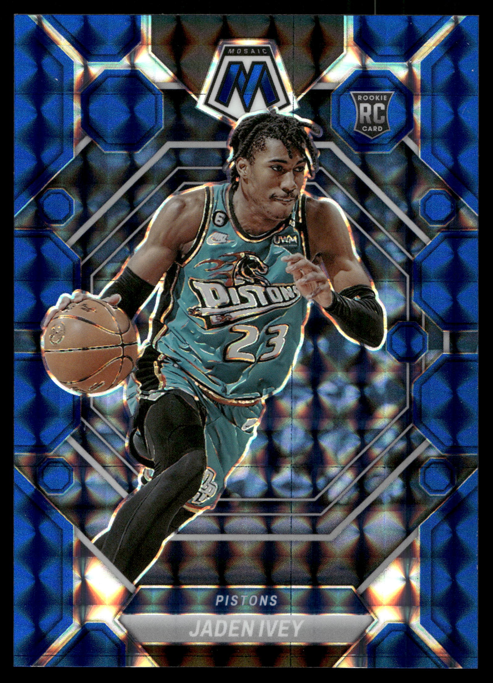 2022 Panini Mosaic Basketball Blue Jaden Ivey #216