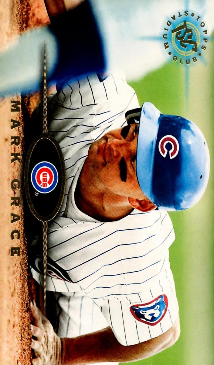 1995 Topps Stadium Club Baseball Members Only Mark Grace #393 PSA 10