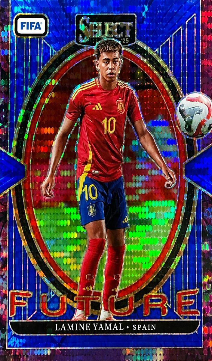 2024 Panini Select FIFA Soccer Blue Pulsar Lamine Yamal #2