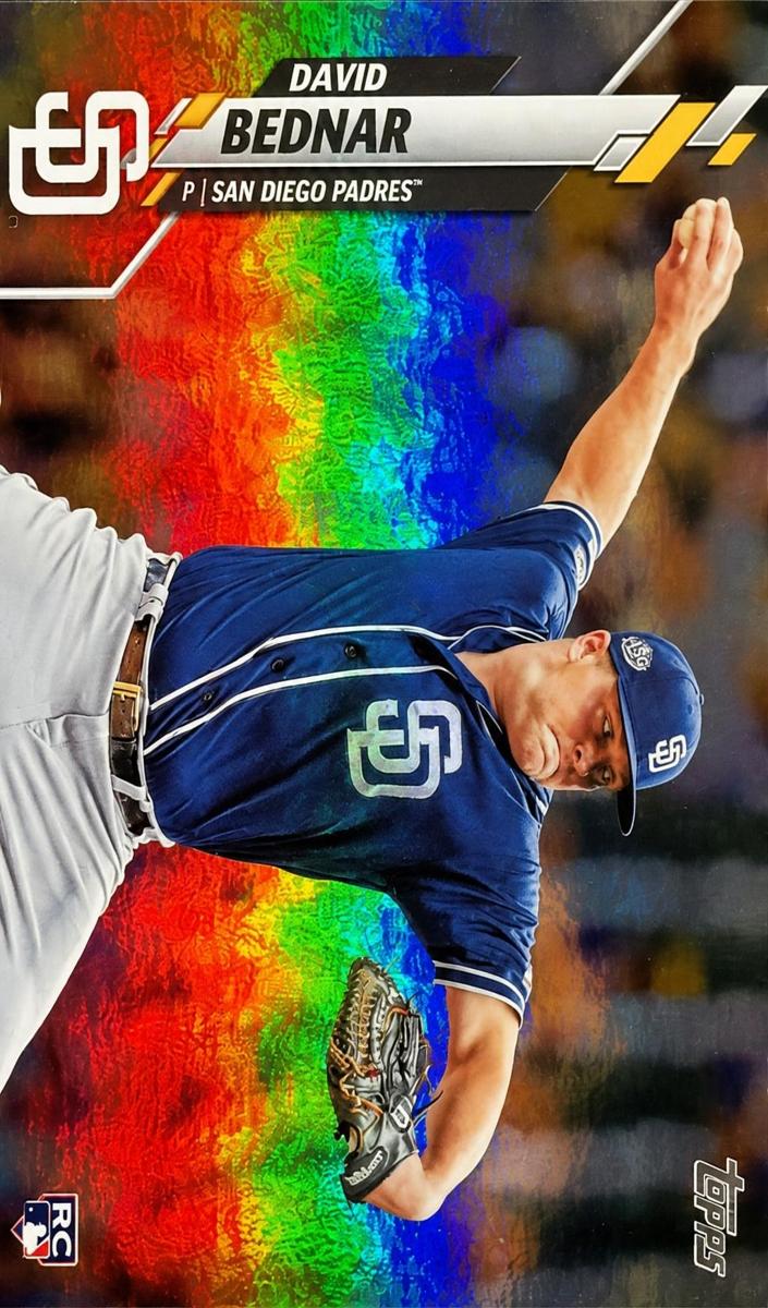 2020 Topps Baseball Rainbow Foil David Bednar #531