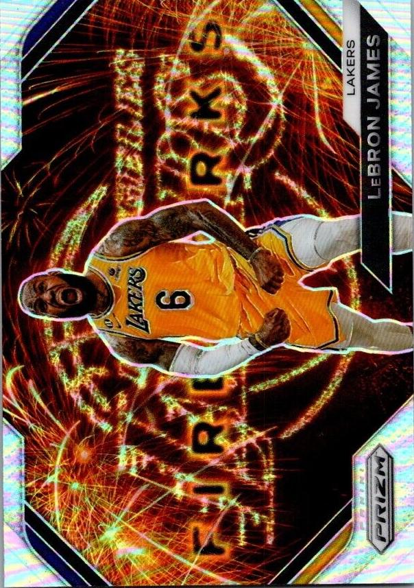 2023 Panini Prizm Basketball Silver LeBron James #3