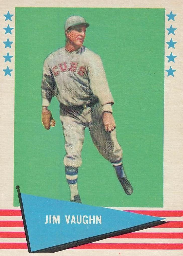 1961 Fleer Baseball Jim Vaughn #82 PSA 7.5