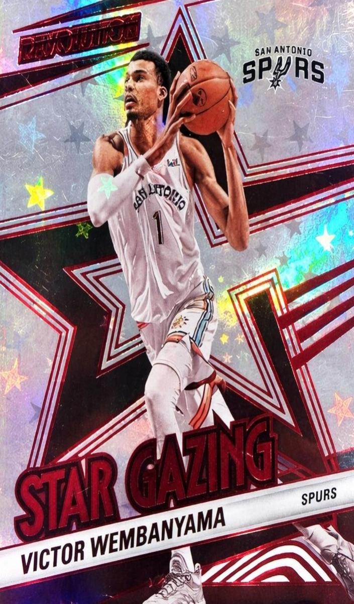2024 Panini Revolution Basketball Red Astro Victor Wembanyama #23