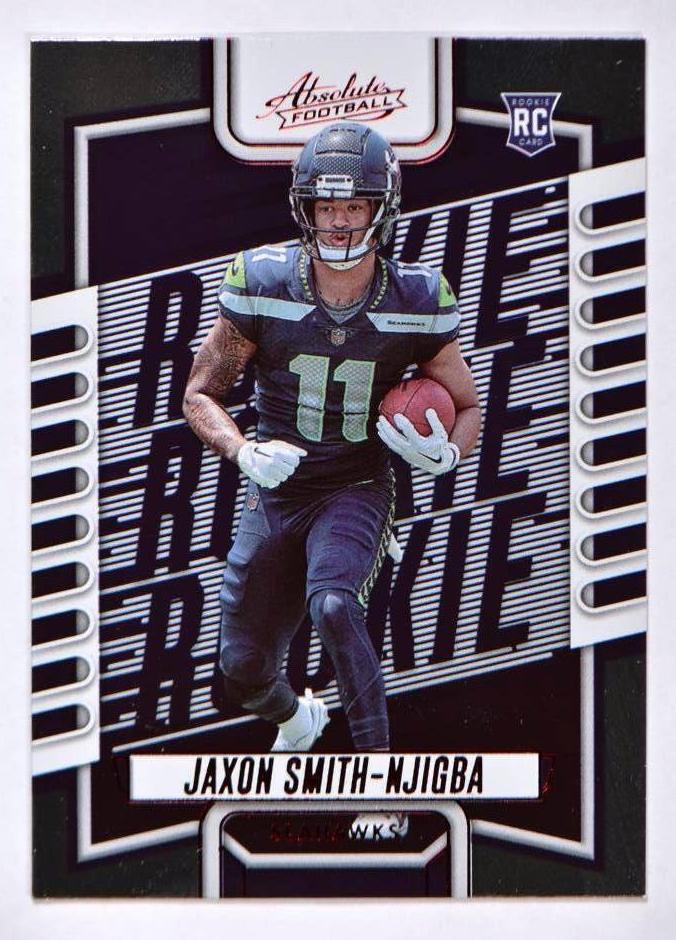 2023 Panini Absolute Football Red Jaxon Smith-Njigba #109