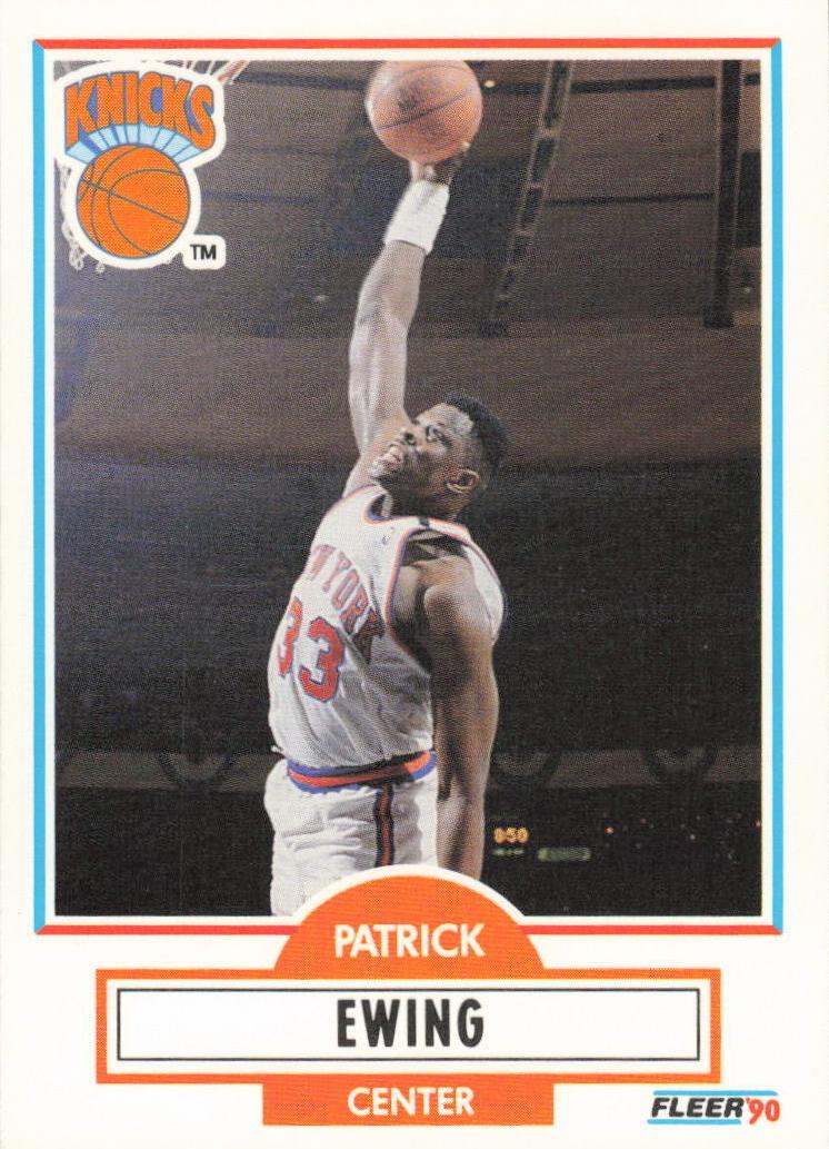 1990 Fleer Basketball Patrick Ewing #125 PSA 10