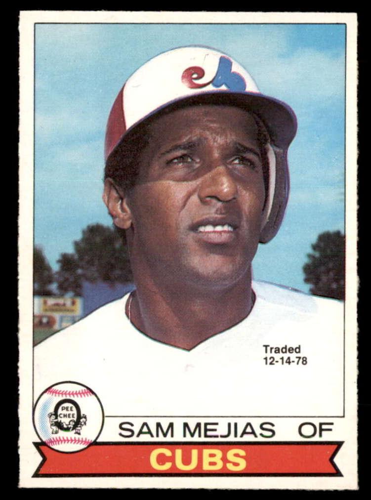 1979 O-Pee-Chee Baseball Sam Mejias #42