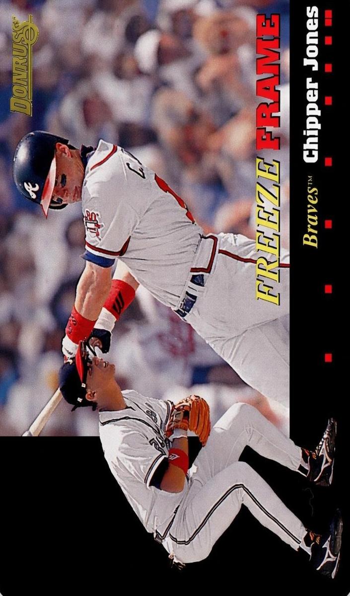 1996 Donruss Baseball Chipper Jones #7