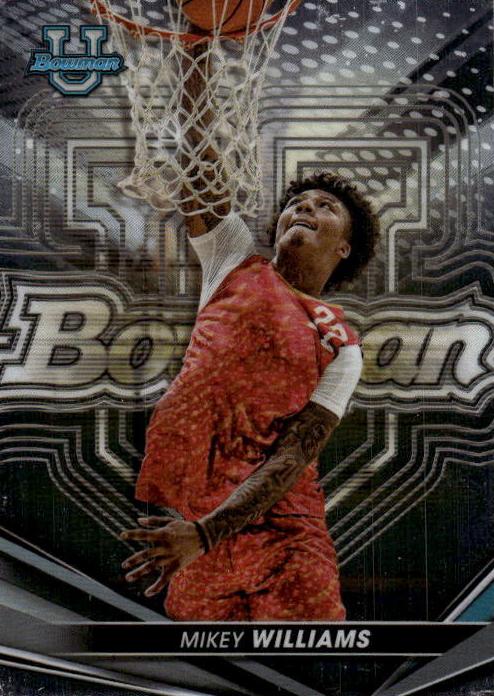2022 Bowman's Best University Basketball Mikey Williams #71
