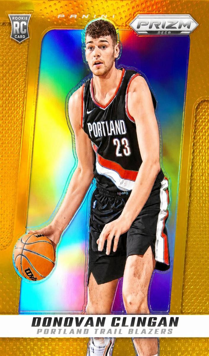 2024 Panini Prizm Deca Basketball Orange Donovan Clingan #60