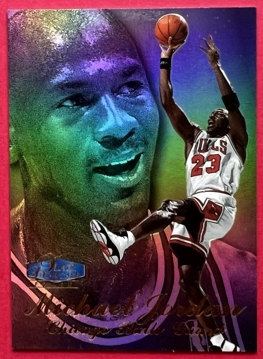 1997 Flair Showcase Basketball Michael Jordan #1 RAW Ungraded