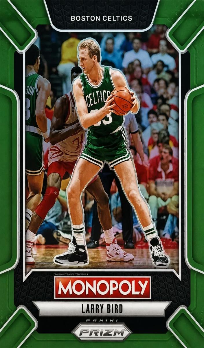 2024 Panini Prizm Monopoly Basketball Green Larry Bird #LEG3