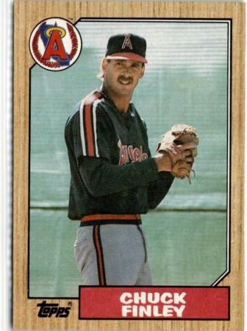 1987 Topps Baseball Chuck Finley #446 PSA 9
