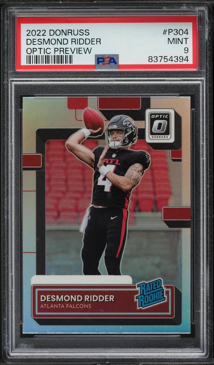 2022 Panini Donruss Football Holo Desmond Ridder #P-304