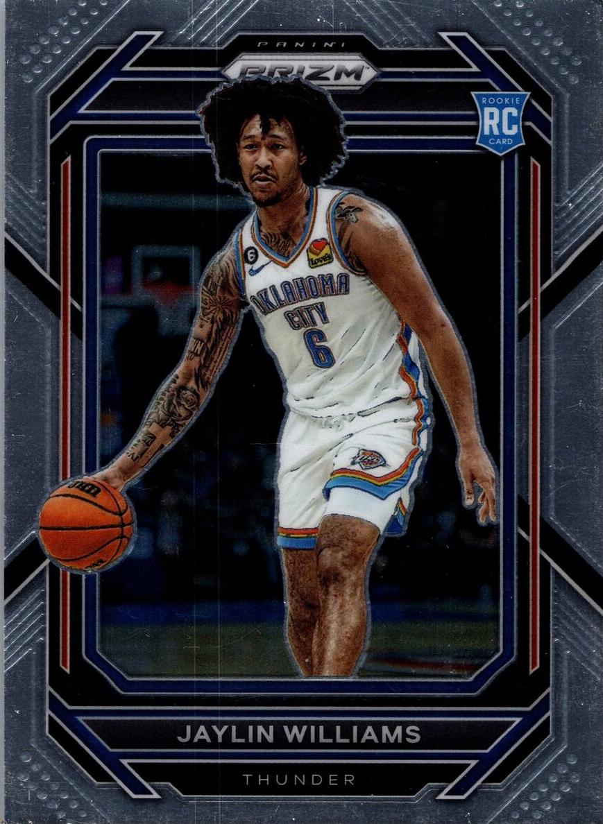 2022 Panini Prizm Basketball Jaylin Williams #247 PSA 10