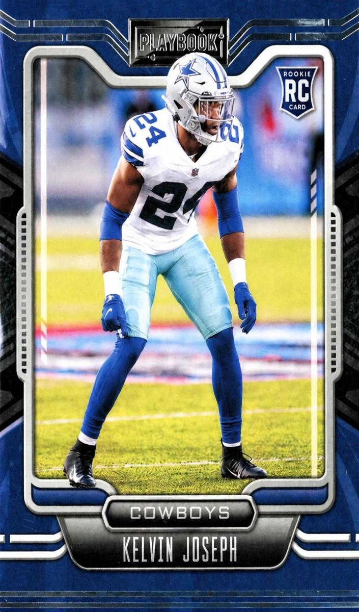 2021 Panini Playbook Football Kelvin Joseph #162