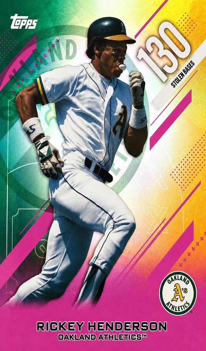 2026 Topps Baseball Pink Foil Rickey Henderson #CN-2