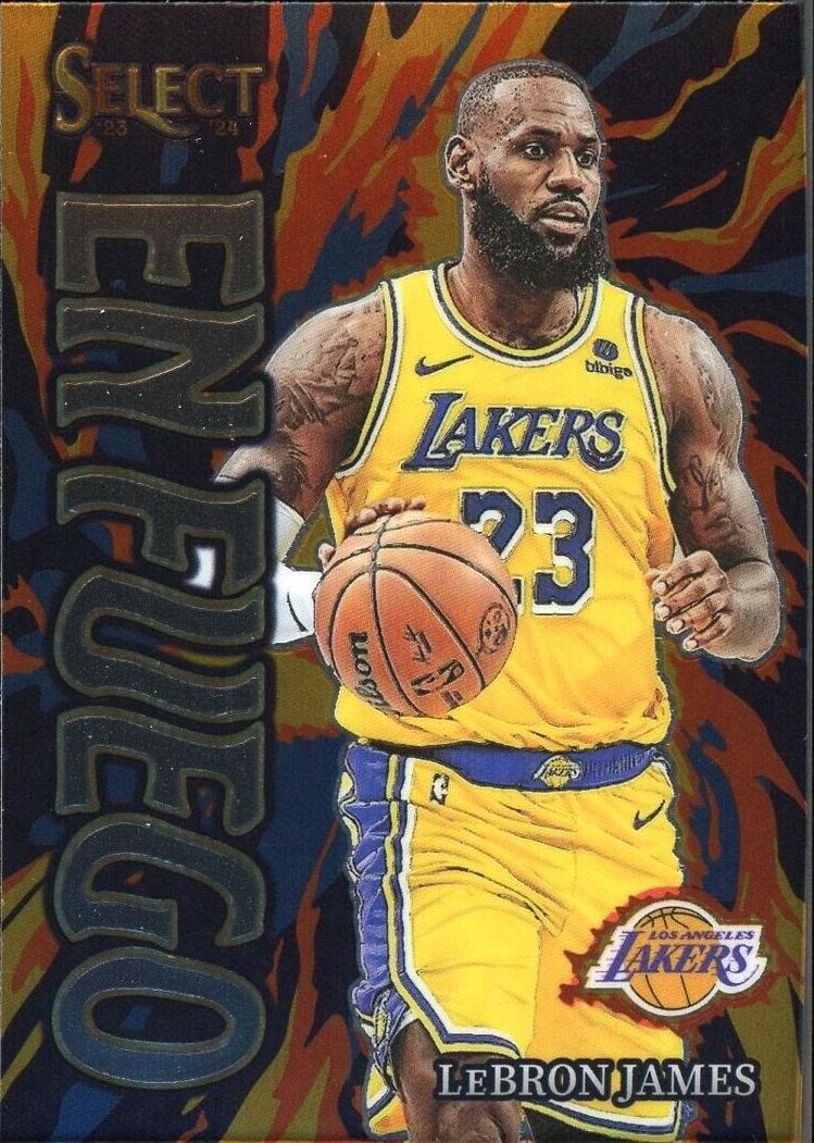 2023 Panini Select Basketball LeBron James #10