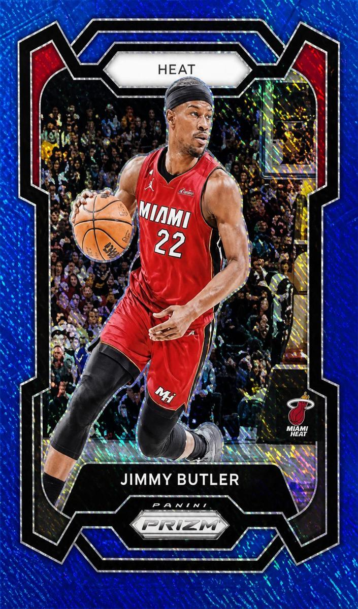 2023 Panini Prizm Basketball Blue Shimmer FOTL Jimmy Butler #118 SGC 10