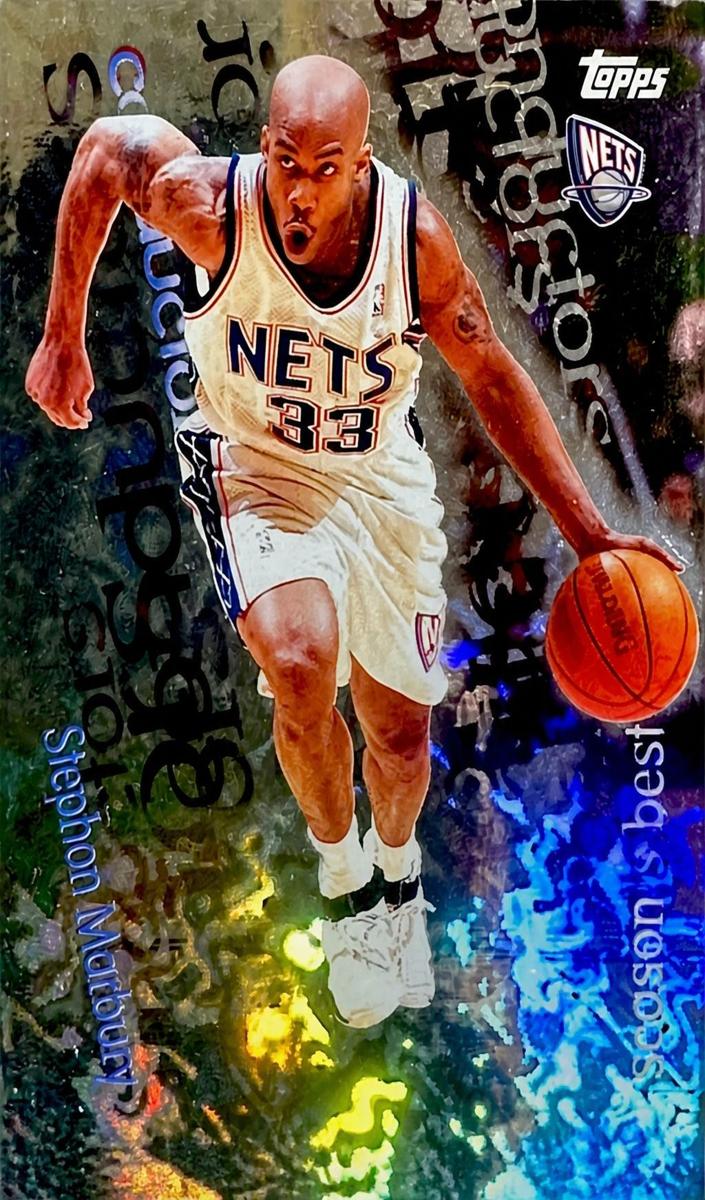 1999 Topps Basketball Stephon Marbury #SB23