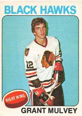 1975 O-Pee-Chee Hockey Grant Mulvey #272