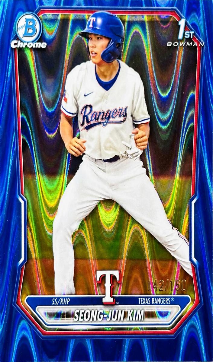 2026 Bowman Baseball Blue RayWave Refractor Seong-Jun Kim #BCP-45