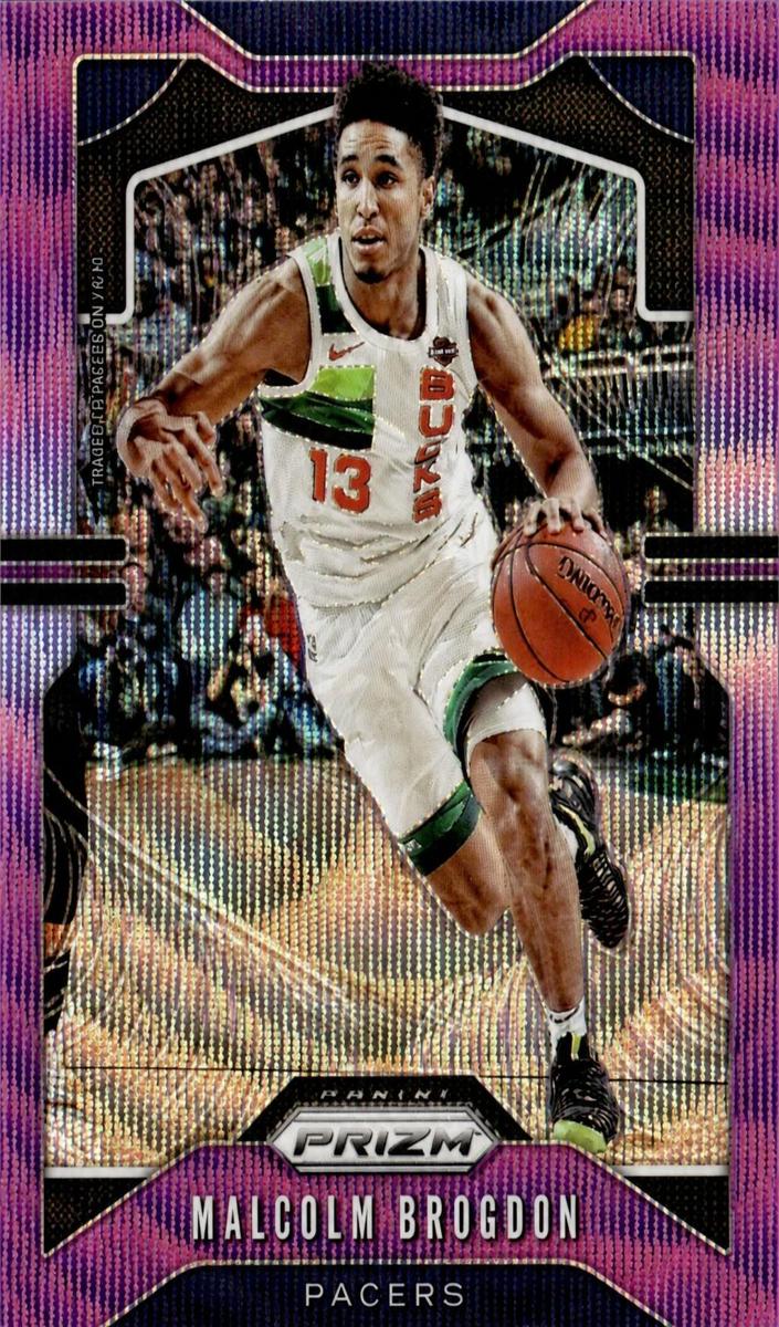 2019 Panini Prizm Basketball Purple Wave Malcolm Brogdon #232