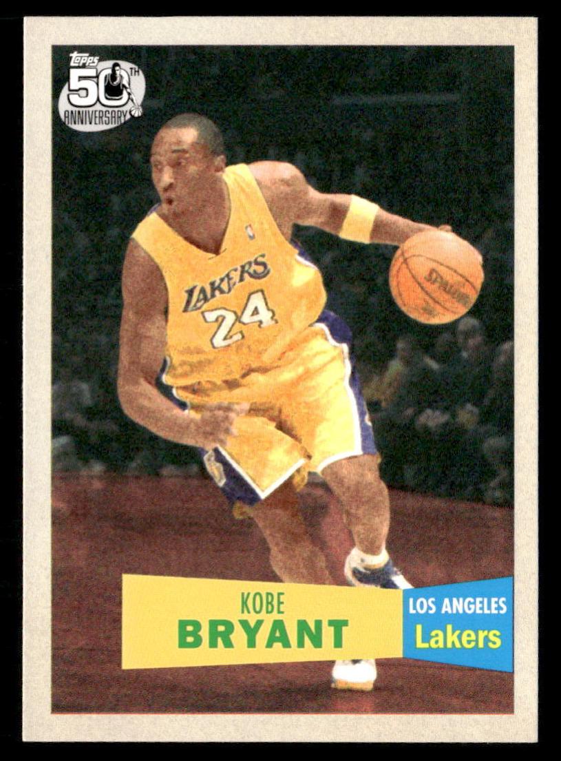 2007 Topps Basketball Kobe Bryant #24 PSA 9