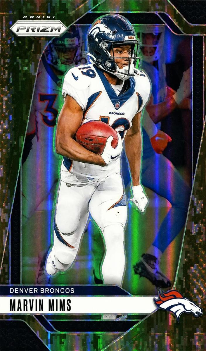 2024 Panini Prizm Football Forest Camo Marvin Mims #88