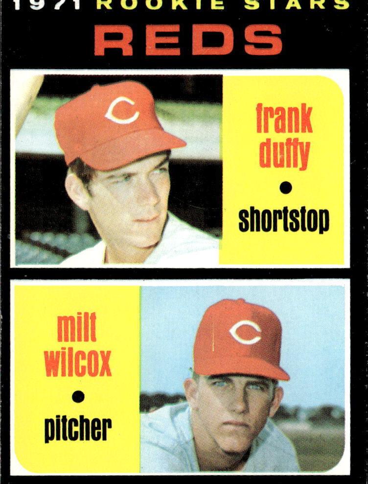 1971 Topps Baseball Rookie Stars Reds #164 PSA 7