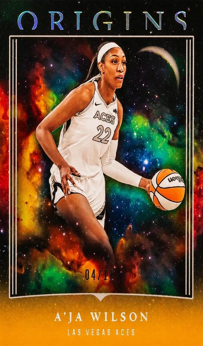 2024 Panini Origins WNBA Basketball Gold A'ja Wilson #34