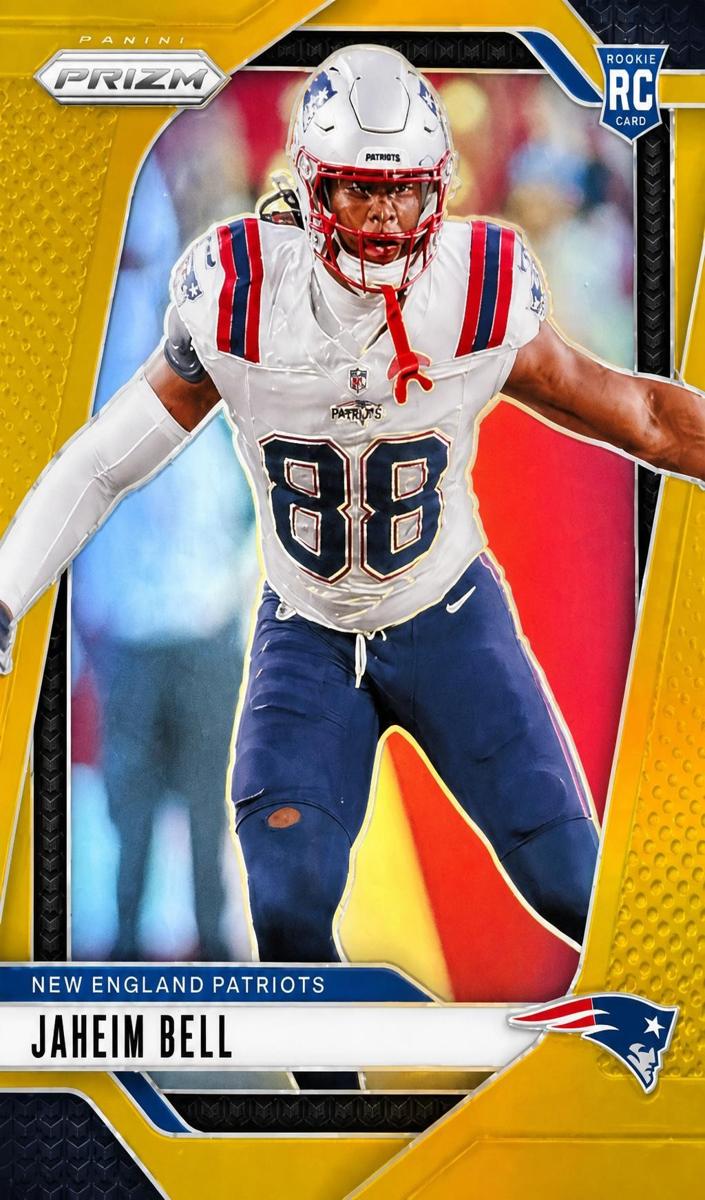 2024 Panini Prizm Football Gold Jaheim Bell #337