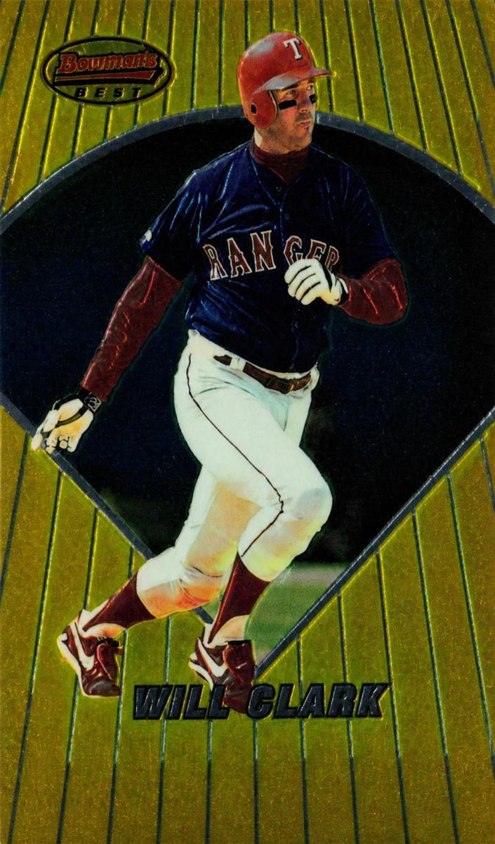 1996 Bowman's Best Baseball Will Clark #77 PSA 10