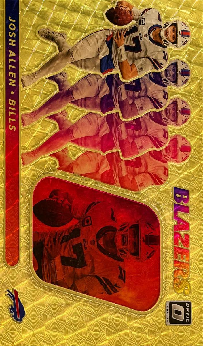 2022 Donruss Optic Football Gold Vinyl Josh Allen #B-2