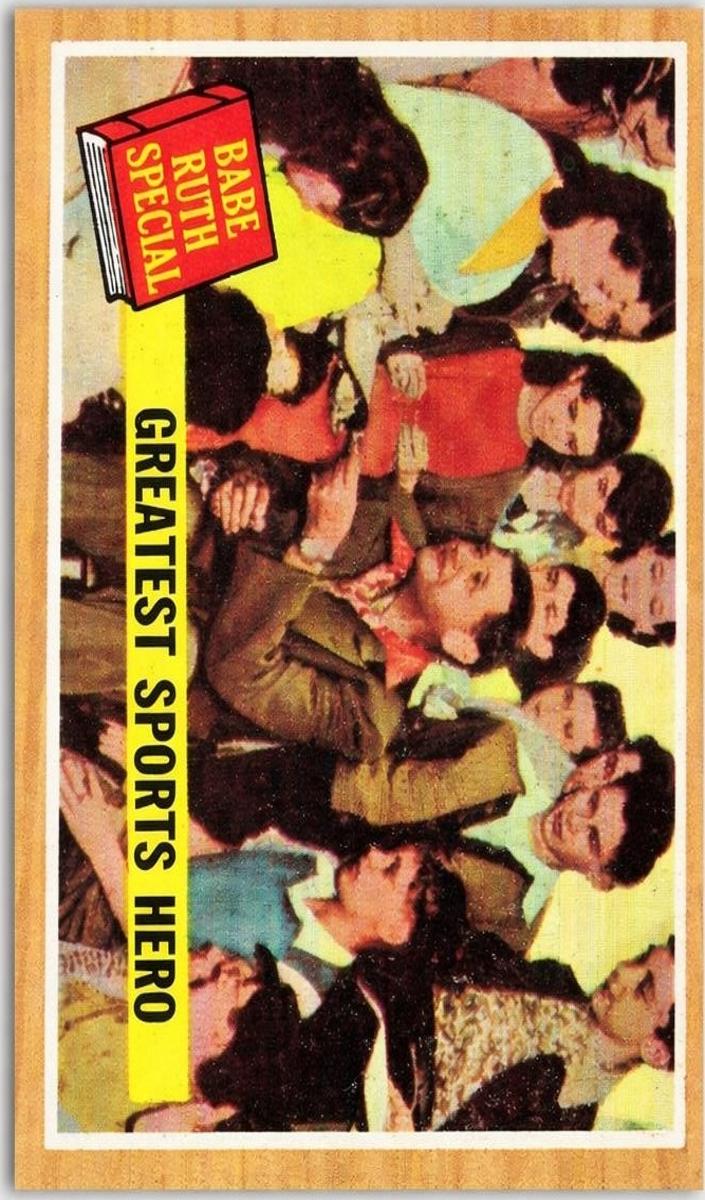 1962 Topps Baseball Green Tint Greatest Sports Hero #143
