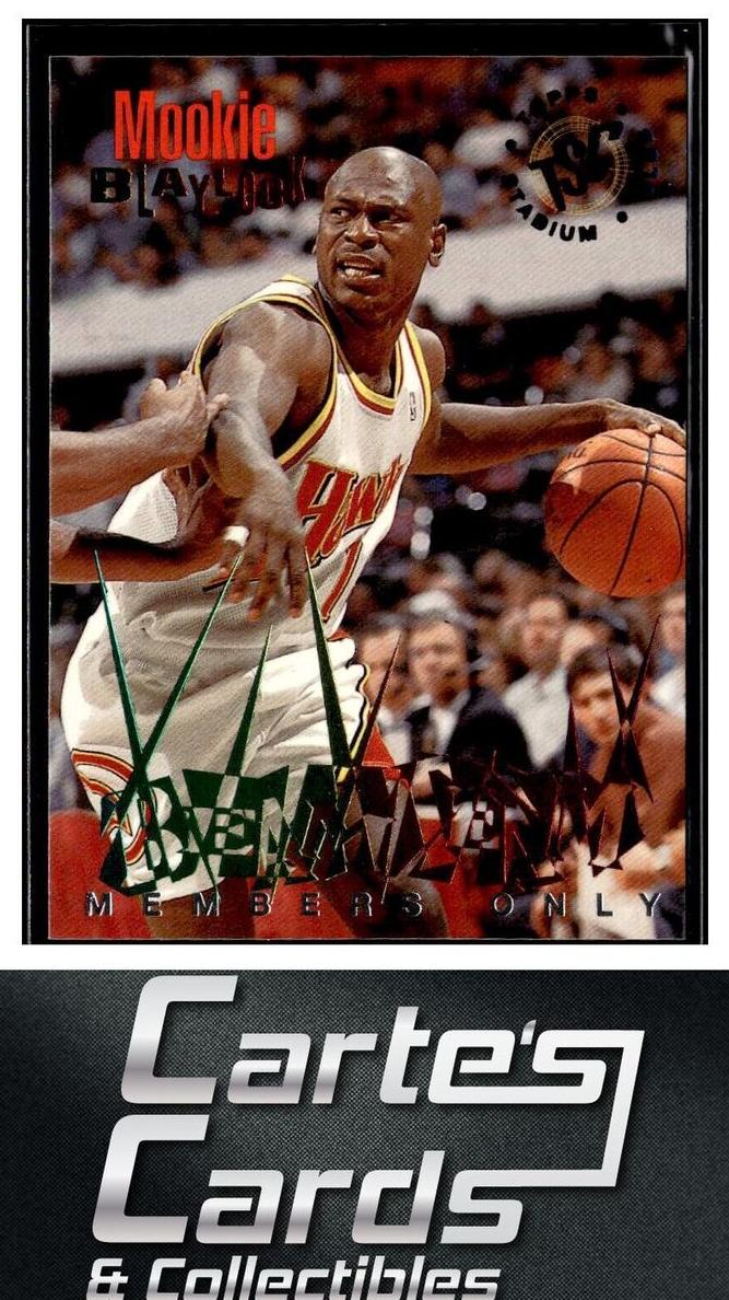 1994 Topps Stadium Club Basketball Members Only Mookie Blaylock #1