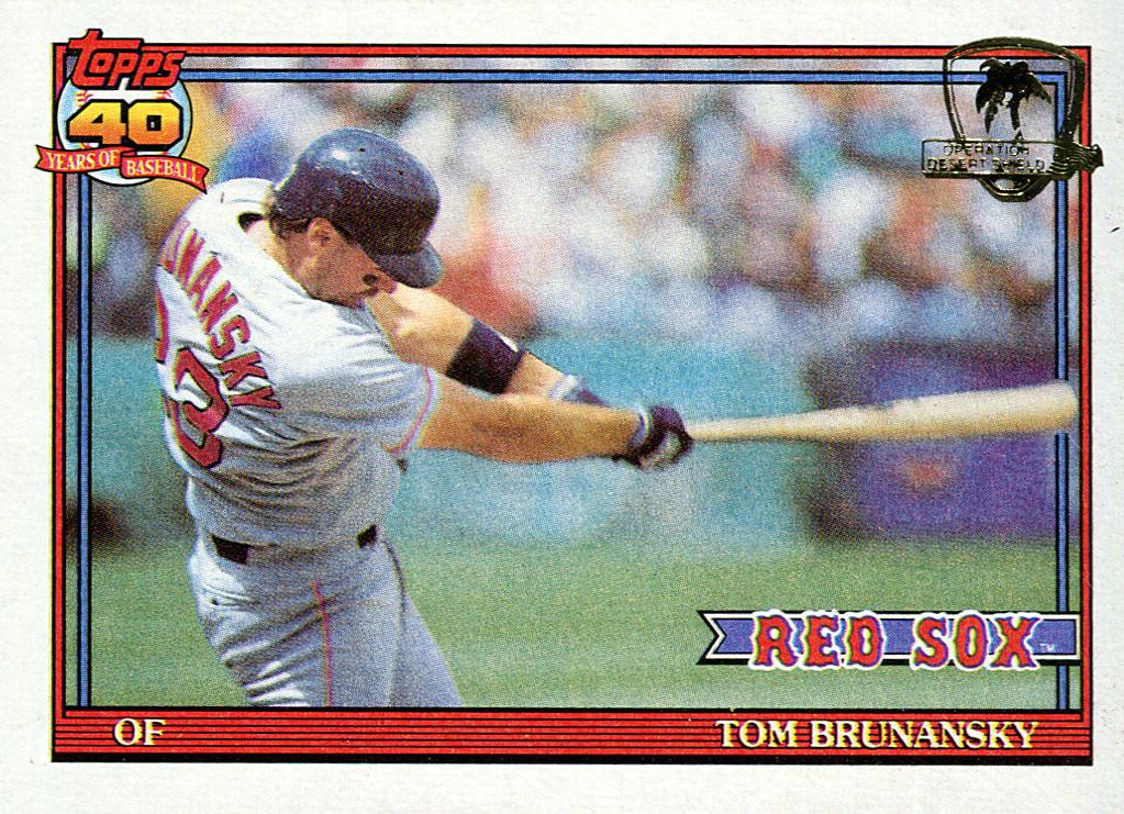 1991 Topps Baseball Tom Brunansky #675 PSA 10