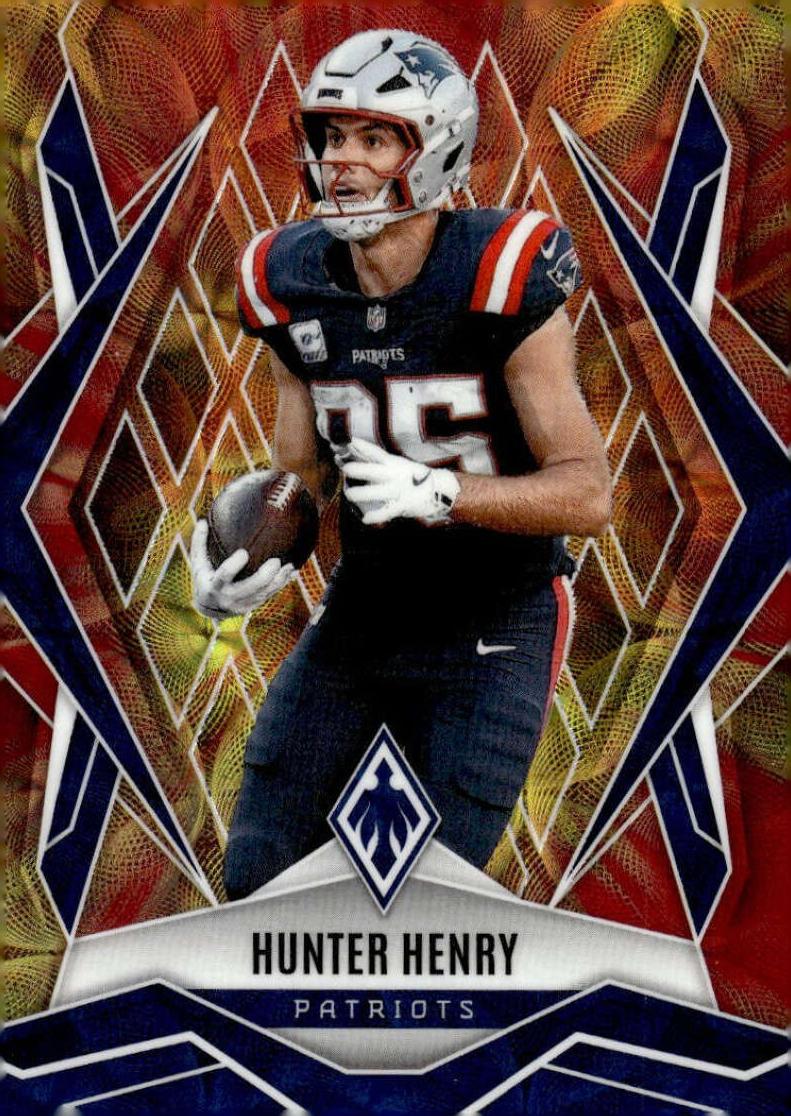 2025 Panini Phoenix Football FireBurst Hunter Henry #97