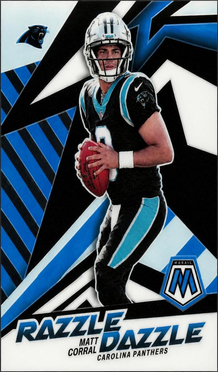 2022 Panini Mosaic Football Matt Corral #RD-20 PSA 10