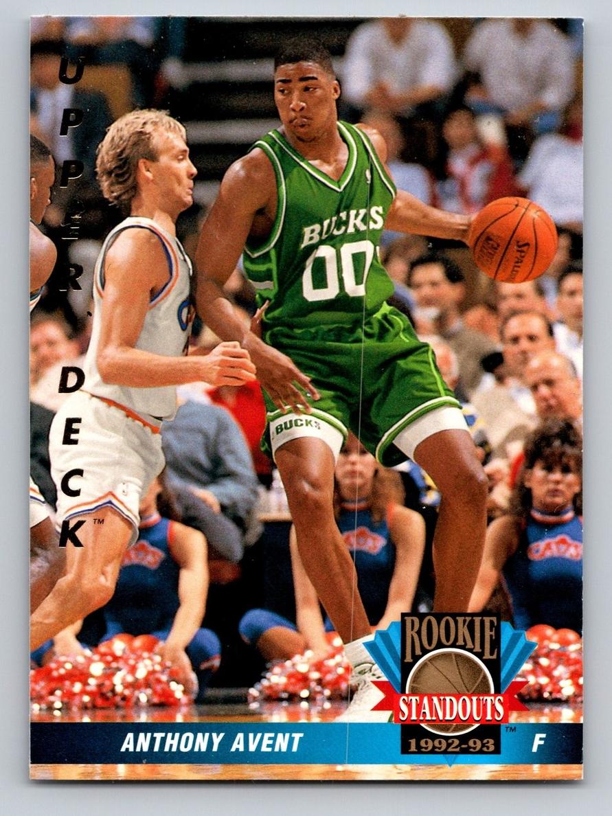 1992 Upper Deck Basketball Anthony Avent #RS10