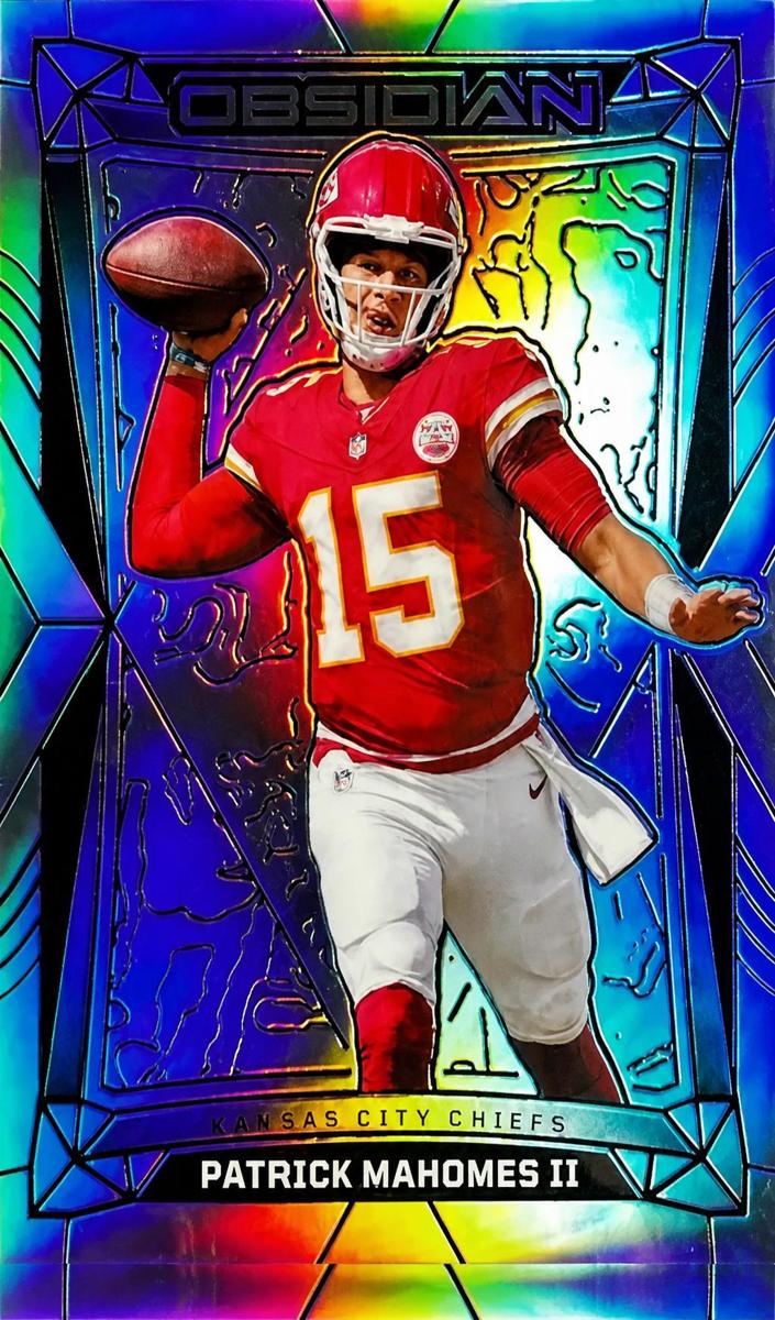 2024 Panini Obsidian Football Silver Patrick Mahomes II #93