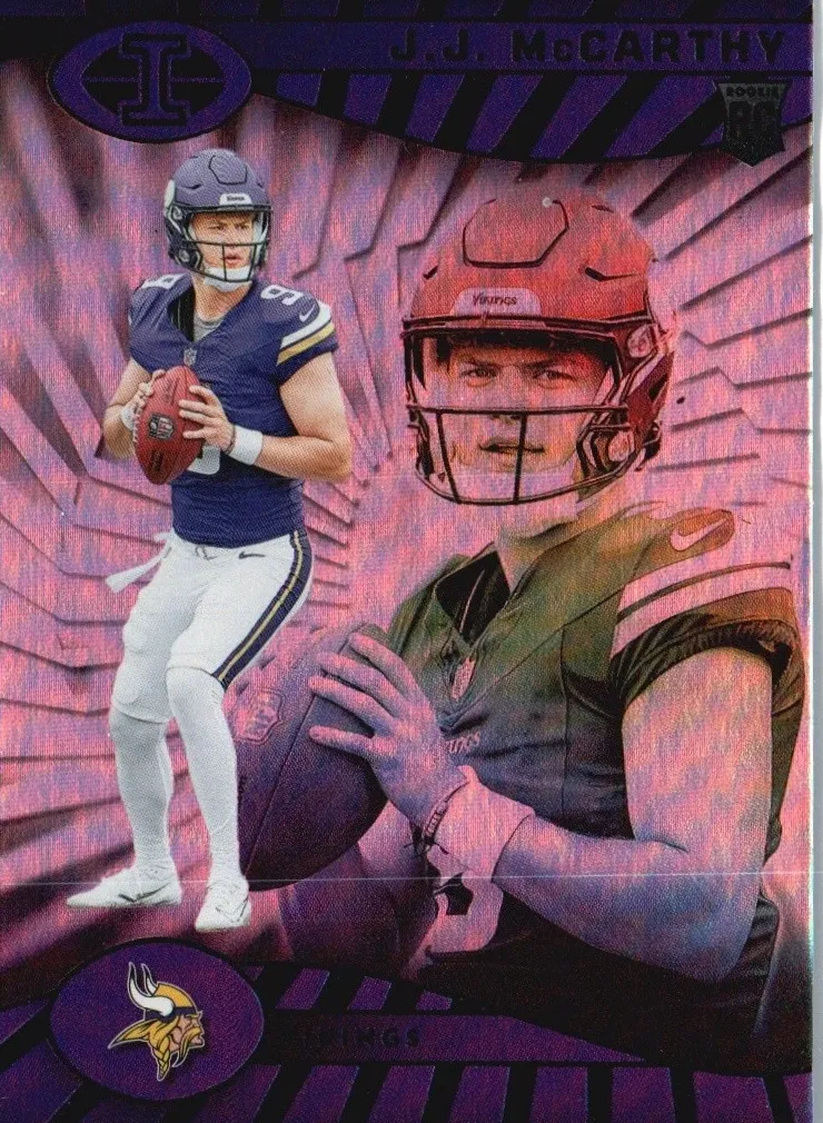 2024 Panini Illusions Football J.J. McCarthy #100