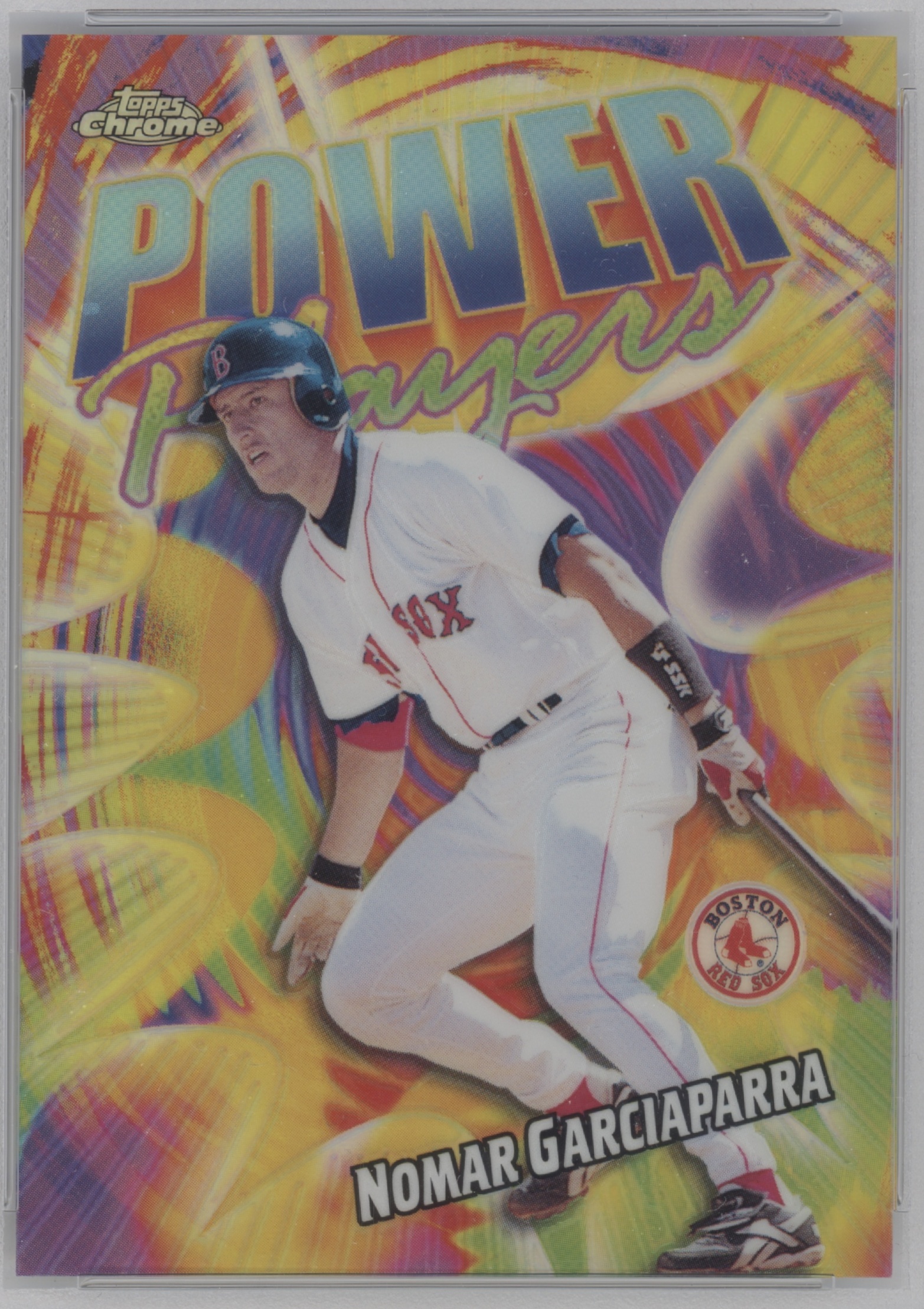 2000 Topps Chrome Baseball Refractor Nomar Garciaparra #P4 PSA 9