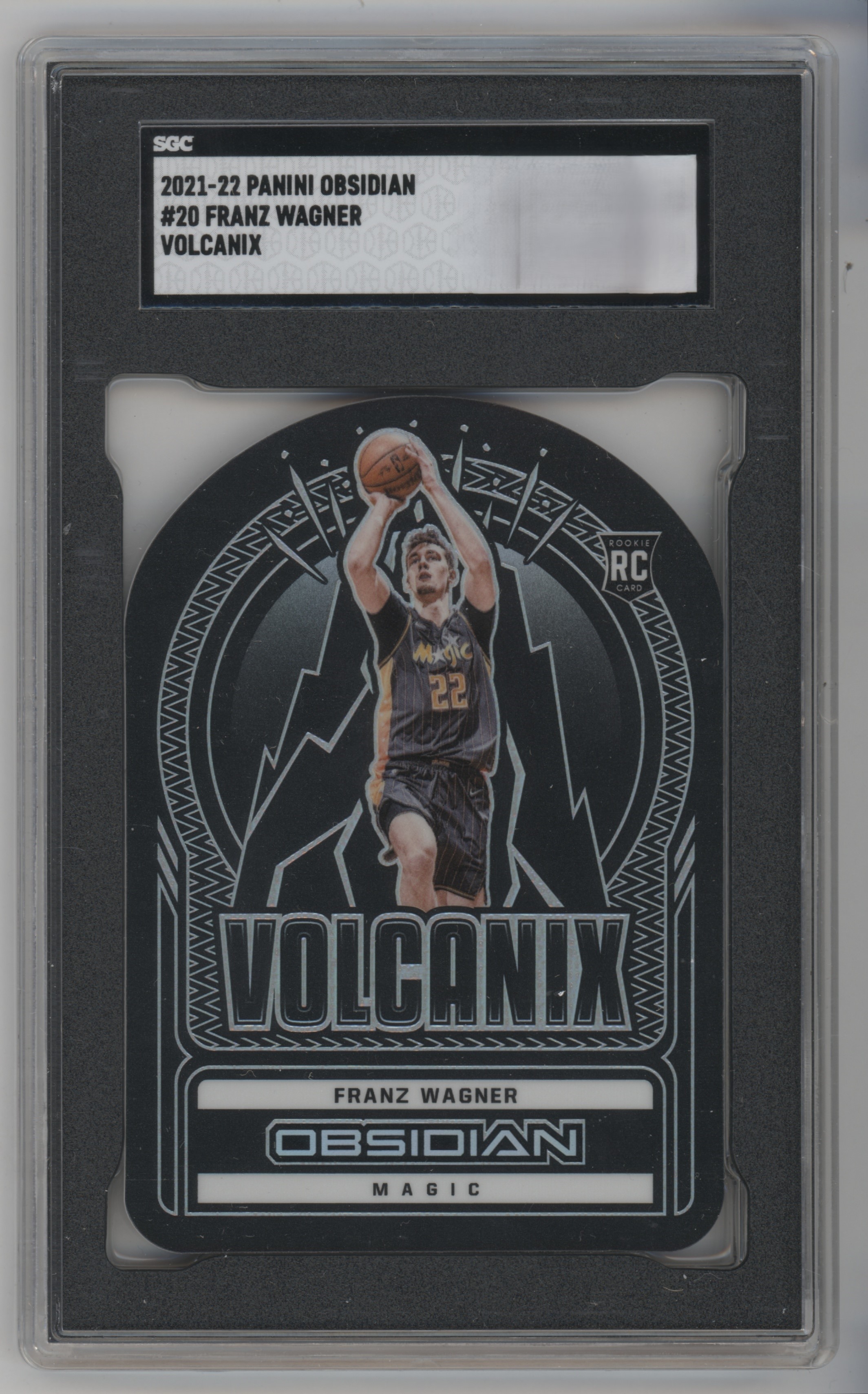 2021 Panini Obsidian Basketball Franz Wagner #20 PSA 9